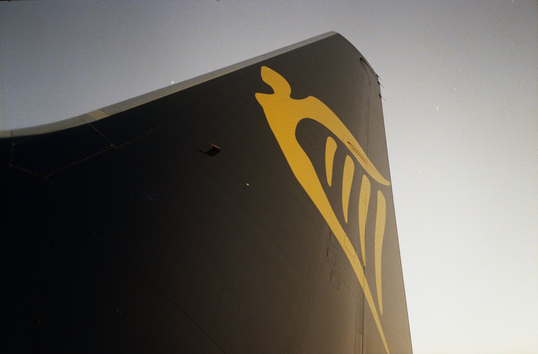 RyanAir Aircraft Tail, East Midlands Airport